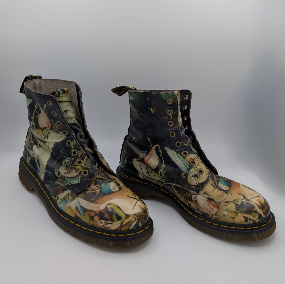 Doc Martens Bosch HELL Garden of Earthly Pascal Boots UK 10 EU 45 US11 - Picture 3 of 8